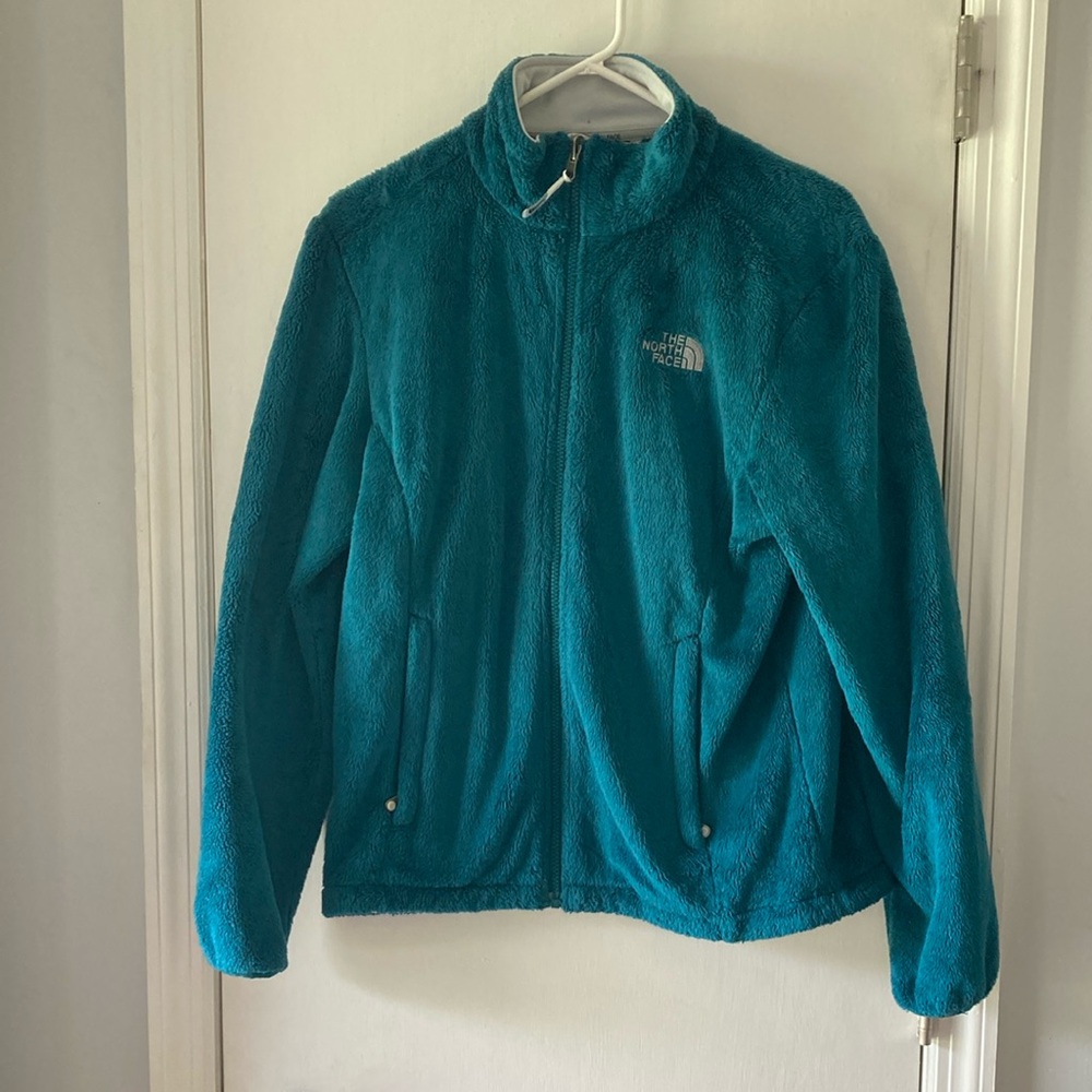 VINTAGE The North Face Turquoise Fleece Jacket